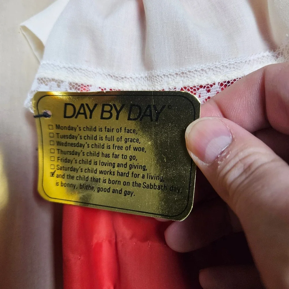 Vintage Effanbee Day by Day Sabbath Child‎ Doll 11